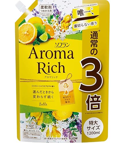 Amazon | レノア ハピネス 夢ふわタッチ 柔軟剤 シトラス&ヴァーベナ